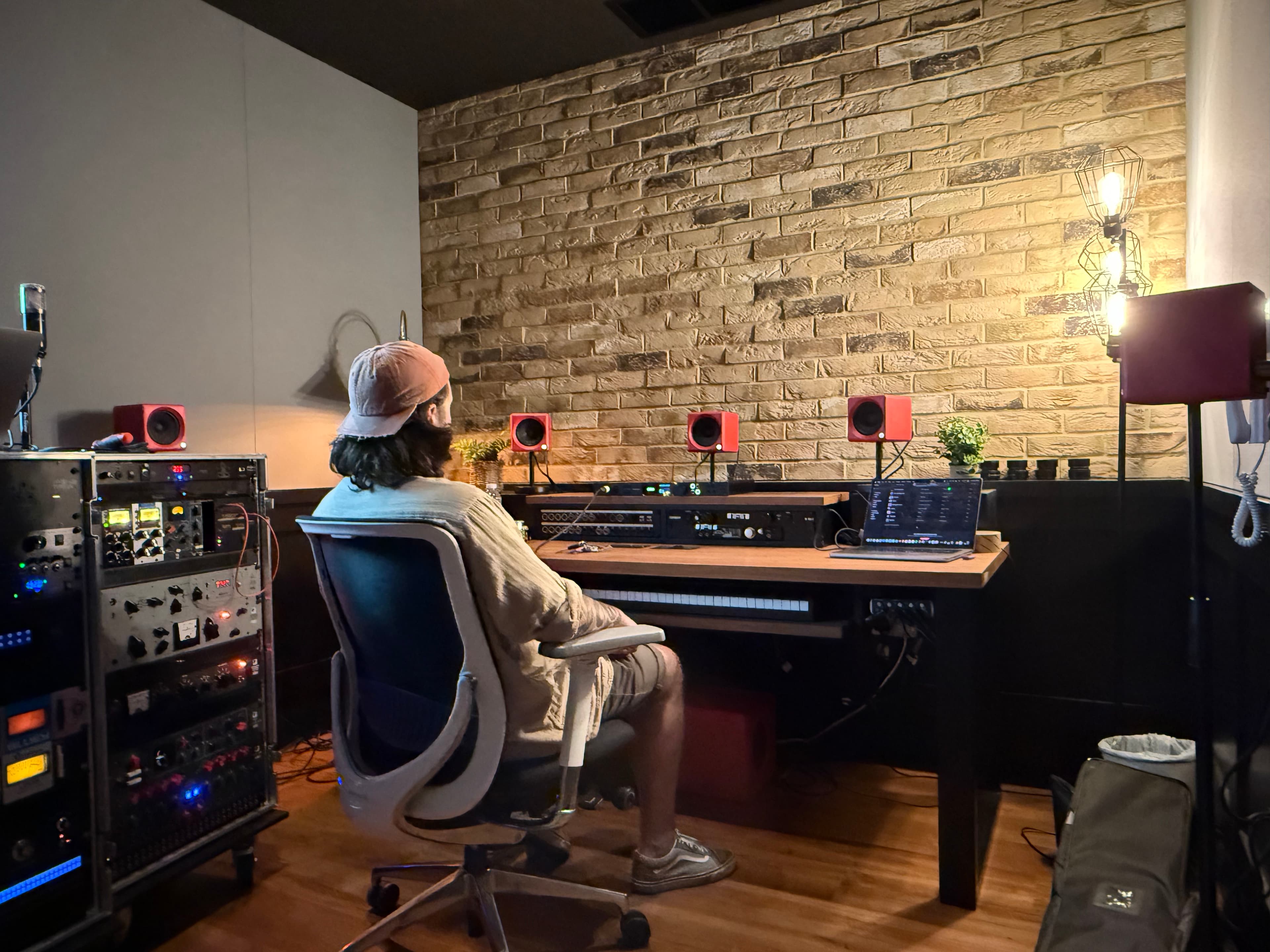 Tantrum Audio Dolby Atmos immersive monitoring setup
